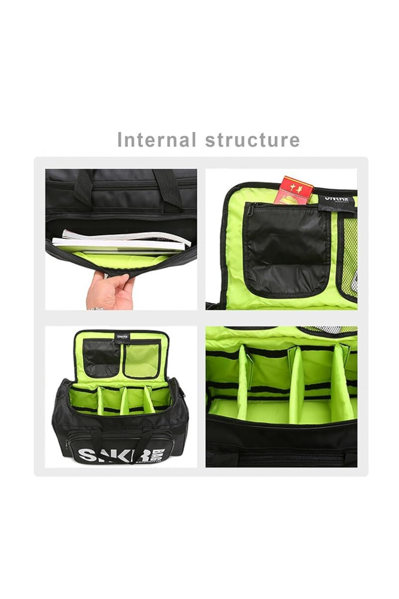 Geanta sport tip duffle XL, compartimentata, pentru sala si calatorii, cu spatiu pentru incaltaminte